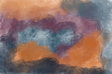 Colourful, abstract and paint background 