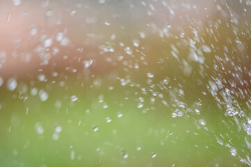 abstract pictures taken during the rain out of focus, natural background