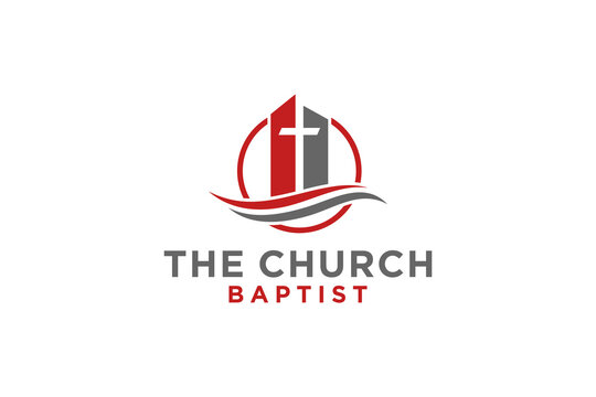 Christian Church Jesus Cross Gospel logo design inspiration.