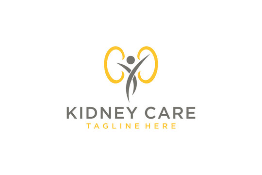 Kidney Logo For Urology Logo Design Template.