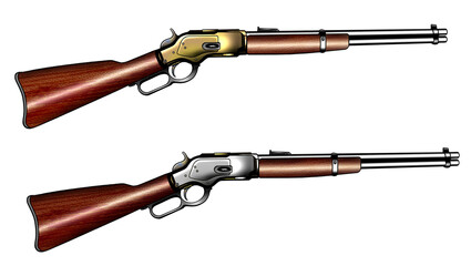 西部劇ライフル,色 ,バリエーション