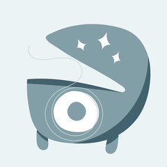 Dental floss for oral hygiene