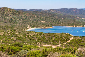 Fototapeta na wymiar Hidden beauty of Teulada in South Sardinia.