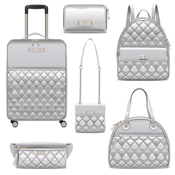 Vector Baggage Silver Set