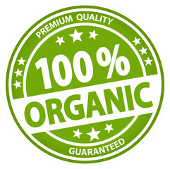 round business button - 100% organic