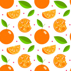Healthy food vector background illustration with oranges. digital banana pattern. colourful fresh fruit and juice vector background. fresh tasty food vector pattern background. oranges pattern