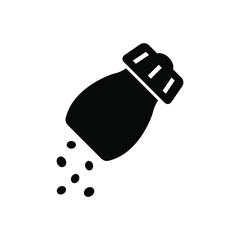 Seasoning shaker bottle icon