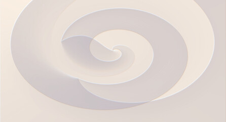 abstract spiral, white background, abstract background, luxury, with geometric transparent gradient, you can use for ad, poster, template, business presentation