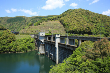 Fototapeta premium 高知県宿毛市 どんぐり湖
