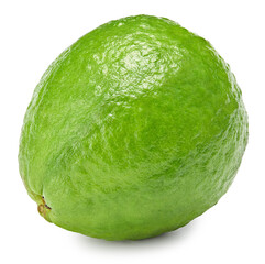 guava isolated on white background. clipping path
