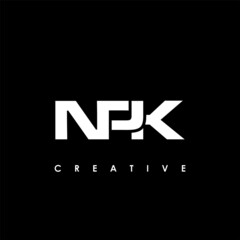 NPK Letter Initial Logo Design Template Vector Illustration