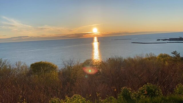 Goderich sunset timelapse taken in May of 2021