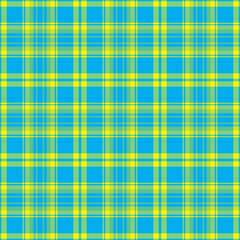 Plaid seamless pattern. Vector background of textile ornament. Flat fabric design.
