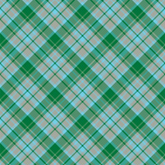 Plaid seamless pattern. Vector background of textile ornament. Flat fabric design.