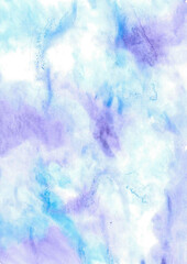hand drawm watercolor abstract background © Aleksandra