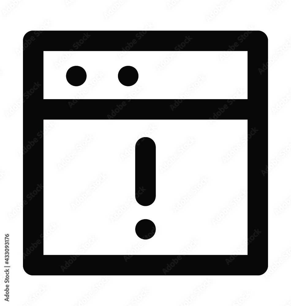 Sticker web error