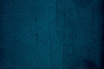 Obraz premium Old concrete floor in blue tone. Concrete background with free copy space for products or advertisement design quotes. abstract.
