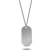 Military ID Tag Army Medallion.
