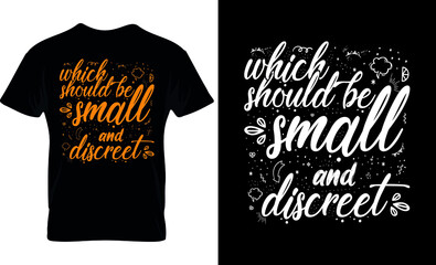 Typography T-Shirt Design.