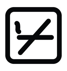 Obraz premium No Smoking 