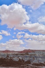 Arizona Badlands Navajo Landscape West Southwest Travel Road Trip Clouds Sky