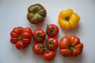 Tomates variées