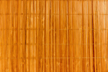 Bamboo wood texture background. Top view.