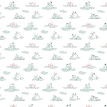 digital paper frog
