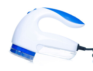 Lint remover machine on white background isolation