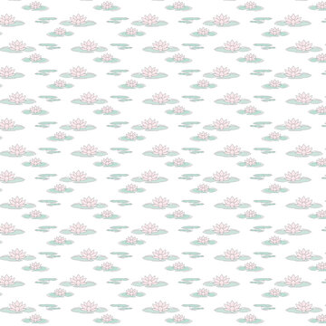 digital paper water lilies