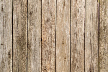 Brown natural old wood plank texture background. Weathered wooden surface seamless pattern