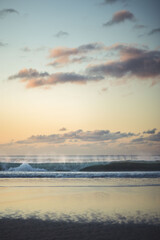 Fototapeta premium sunset over the sea
