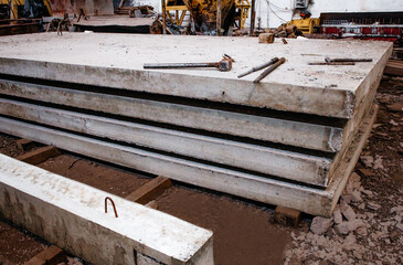 hangar plant for the creation of concrete structures