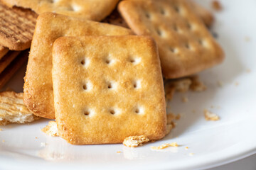 cookies on a plate
