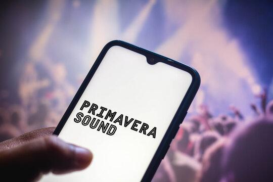 May 11, 2021, Brazil. In this photo illustration the Primavera Sound logo seen displayed on a smartphone screen.