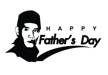 happy father day. greeting designs for father's day.