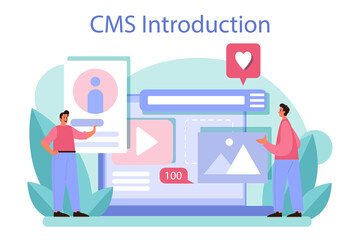 CMS introduction. Content management system. Creation and modification