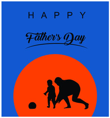 happy father day. greeting designs for father's day.