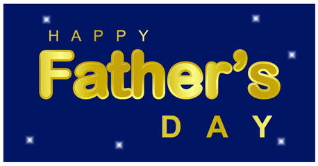 happy father day. greeting designs for father's day.