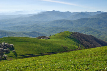 Beautiful mountain landscape, Caucasus, Russia.