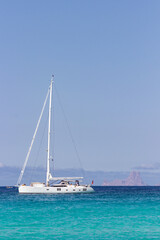 Ses Illetes beach in Formentera (Spain)