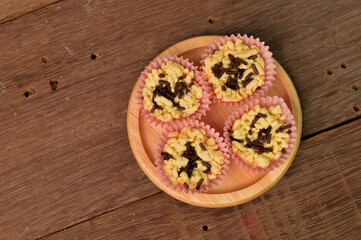 Malaysia traditional homemade cookie called as Kuih Raya Sarang Semut.