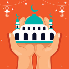 Concept Of Ramadan Kareem And Islamic Culture