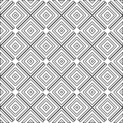 Geometric vector pattern with Black and white colors. abstract ornament for wallpapers and backgrounds.