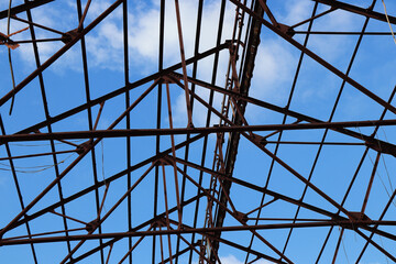 old crack ruin ruins building photo