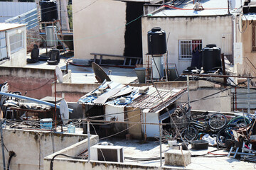 broken rookery slum slums township buildings