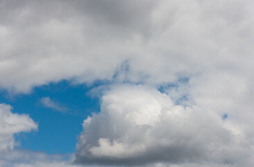 Obraz premium white clouds in the sky