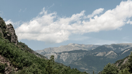 view from the mountain