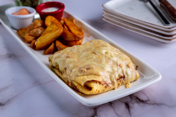 morning breakfast omelette