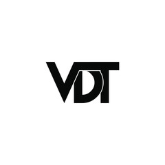 vdt letter original monogram logo design